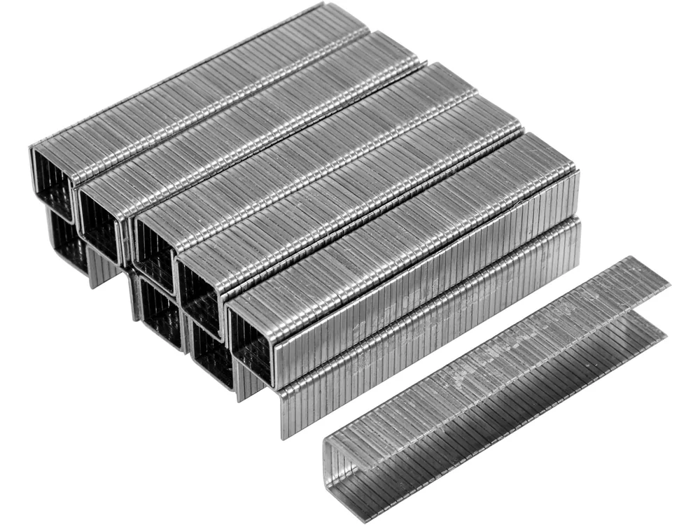 Скоби до степлера YATO : h= 8 мм, b= 10.6 мм, t= 1.2 мм, уп. 1000 шт.