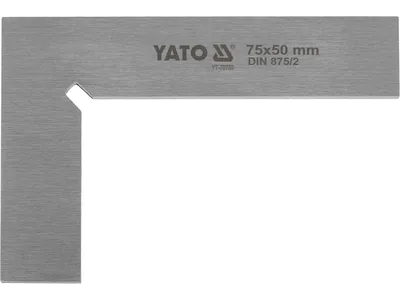 Кутник слюсарний 90° YATO 75 х 50 мм
