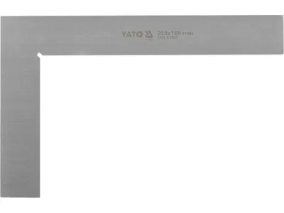 Кутник слюсарний 90° YATO 250 х 160 мм