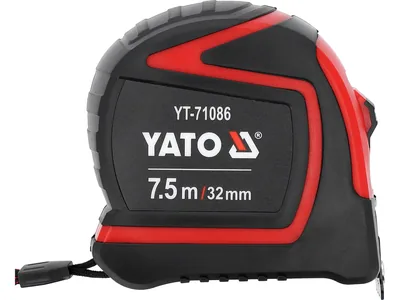 Рулетка вимірювальна YATO : L= 7,5 м x 32 мм