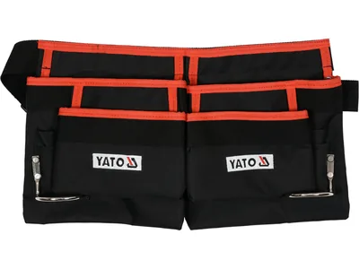 Пояс з 4 кишенями для інструментів і 2 петлями для молотків YATO