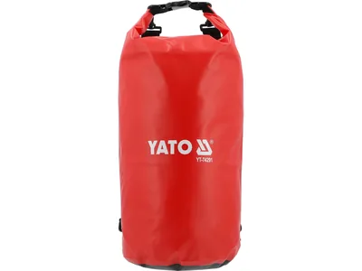 Сумка-рюкзак водонепроникна YATO з 2 плечовими пасами, 20 л, 24х 59 см, з ПВХ брезента