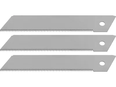 Леза змінні зубчаті YATO: 125 x 25 x 0.7 мм, SK5, паков. 3 шт.