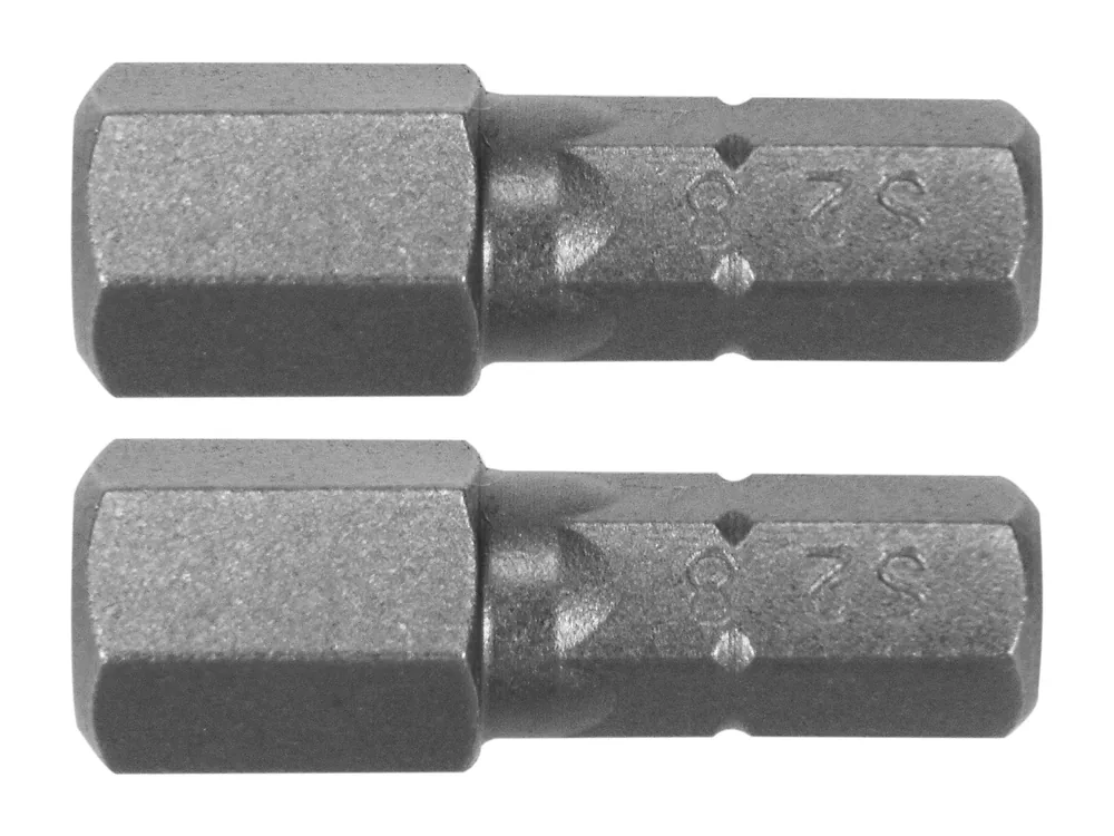 Насадка викруткова YATO TORX T25 х 25 мм. HEX 1/4", покрита титаном, 2 шт.