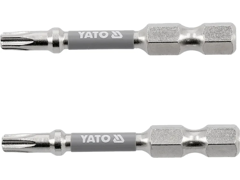 Насадка викруткова YATO TORX T20 х 50 мм. HEX 1/4", покрита нікелем, 2 шт.