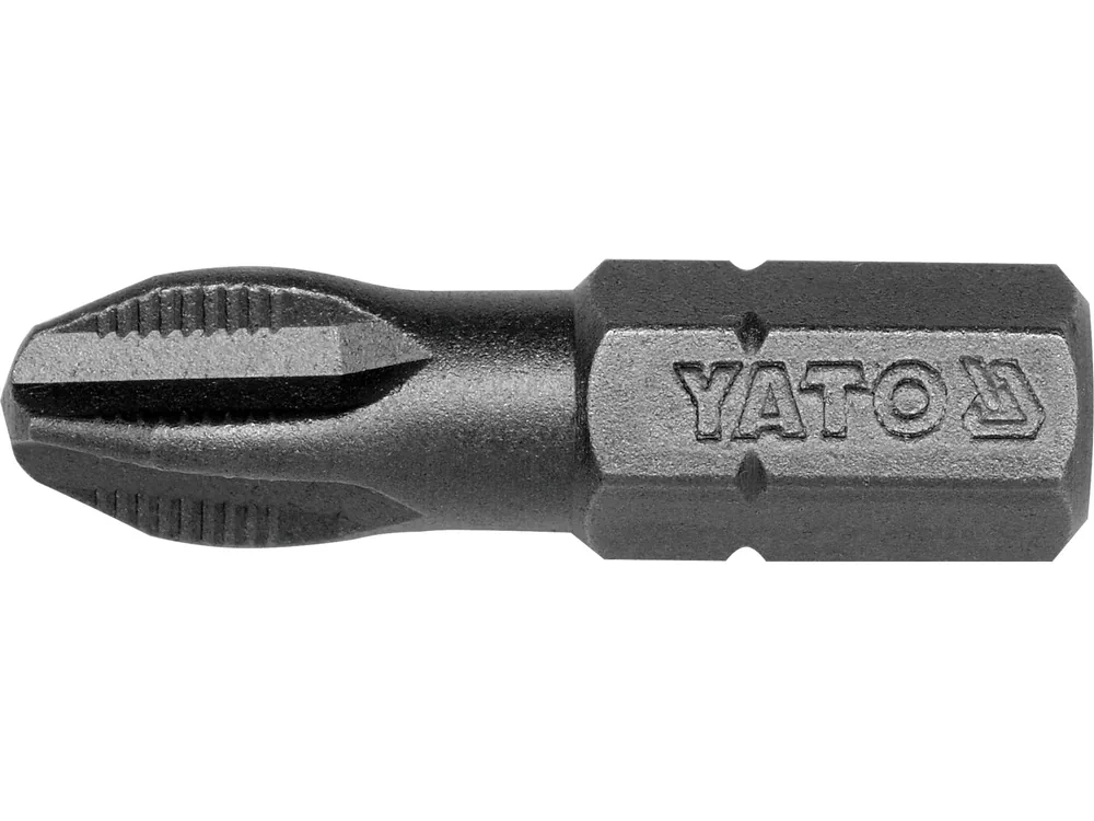 Насадка викруткова YATO : Philips PH3 x 25 мм. HEX 1/4". 50 (Уп/Шт.)(DW)