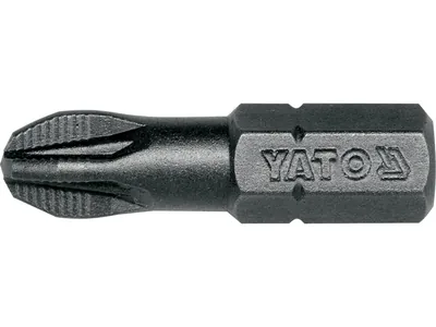 Насадка викруткова YATO : "Pozidriv" PZ3 x 25 мм. HEX 1/4". 50 (Уп/Шт.)(DW)