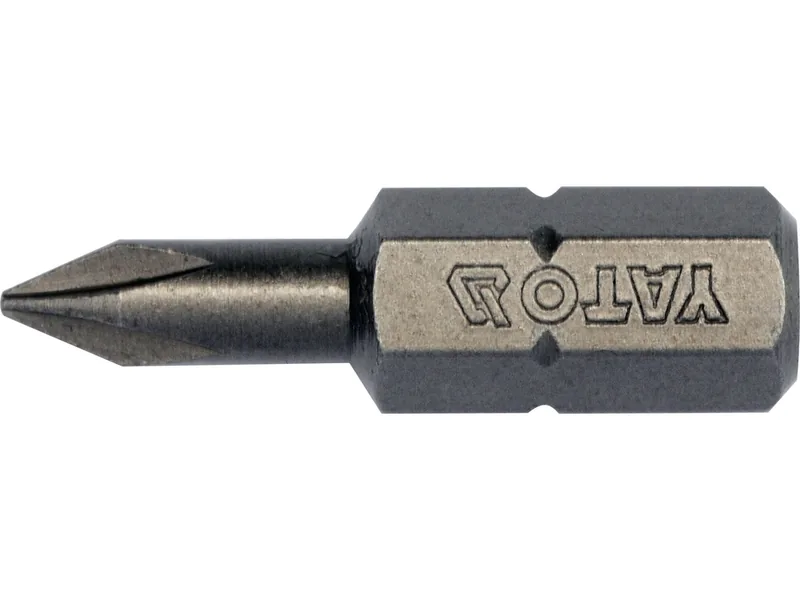 Насадка викруткова YATO : "Philips" РH0 х 25 мм. HEX 1/4". 10 (Уп/Шт.)(DW)