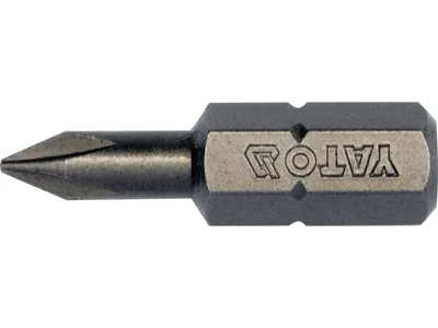 Насадка викруткова YATO : "Philips" РH0 х 25 мм. HEX 1/4". 10 (Уп/Шт.)(DW)