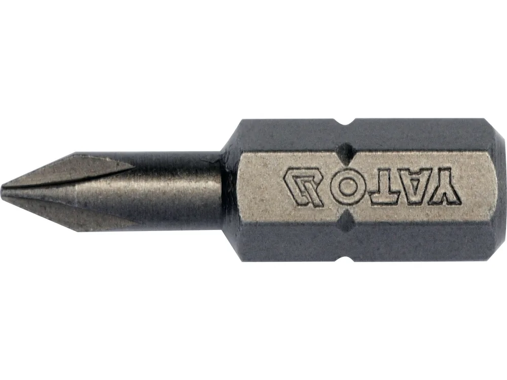 Насадка викруткова YATO : "Philips" РH0 х 25 мм. HEX 1/4". 10 (Уп/Шт.)(DW)