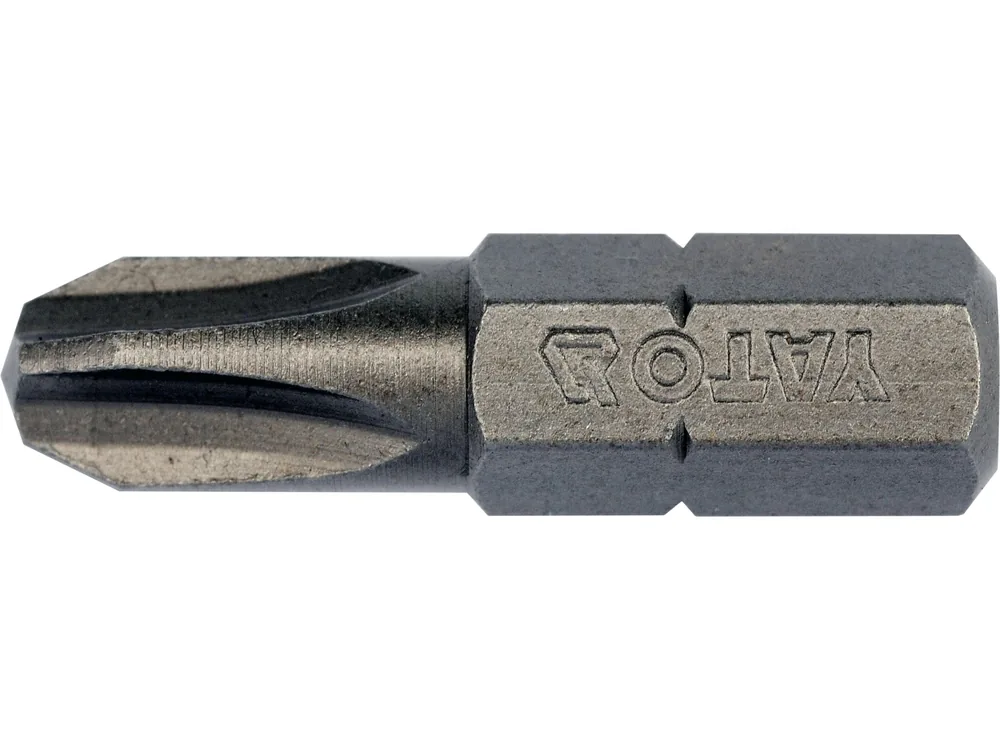 Насадка викруткова YATO : "Philips" PH3 х 25 мм. HEX 1/4". 10 (Уп/Шт.)
