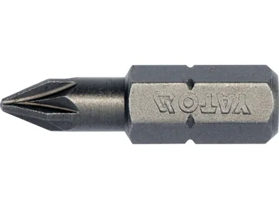 Насадка викруткова YATO : "Pozidriv" PZ1 х 25 мм. HEX 1/4". 10 (Уп/Шт.)