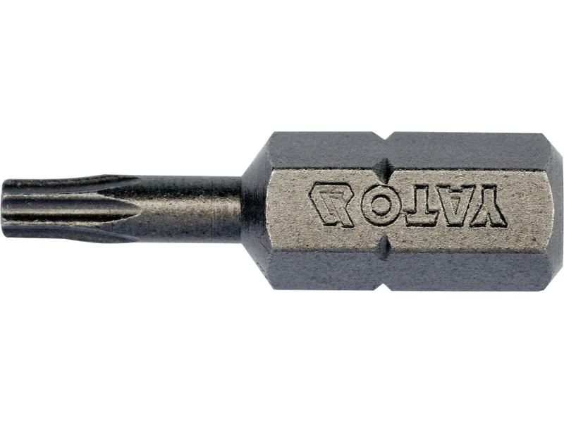 Насадка викруткова YATO : "TORX" T10 x 25 мм. HEX 1/4". 10 (Уп/Шт.)