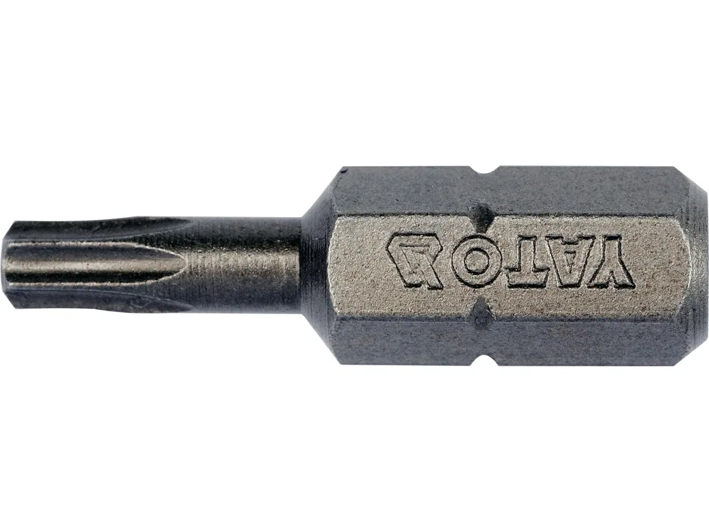 Насадка викруткова YATO : "TORX" T15 x 25 мм. HEX 1/4". 10 (Уп/Шт.)