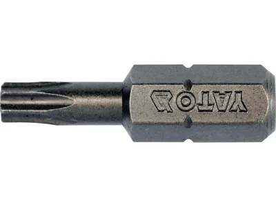 Насадка викруткова YATO : "TORX" T20 x 25 мм. HEX 1/4". 10 (Уп/Шт.)