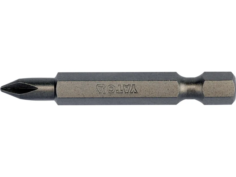 Насадка викруткова YATO : "Philips" PH1 x 50 мм. HEX 1/4". 10 (Уп/Шт.)