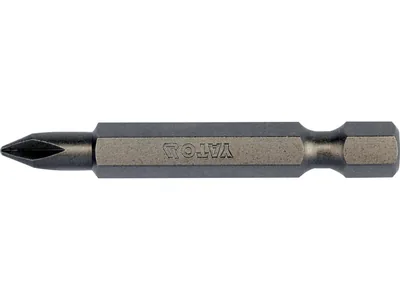 Насадка викруткова YATO : "Philips" PH1 x 50 мм. HEX 1/4". 10 (Уп/Шт.)