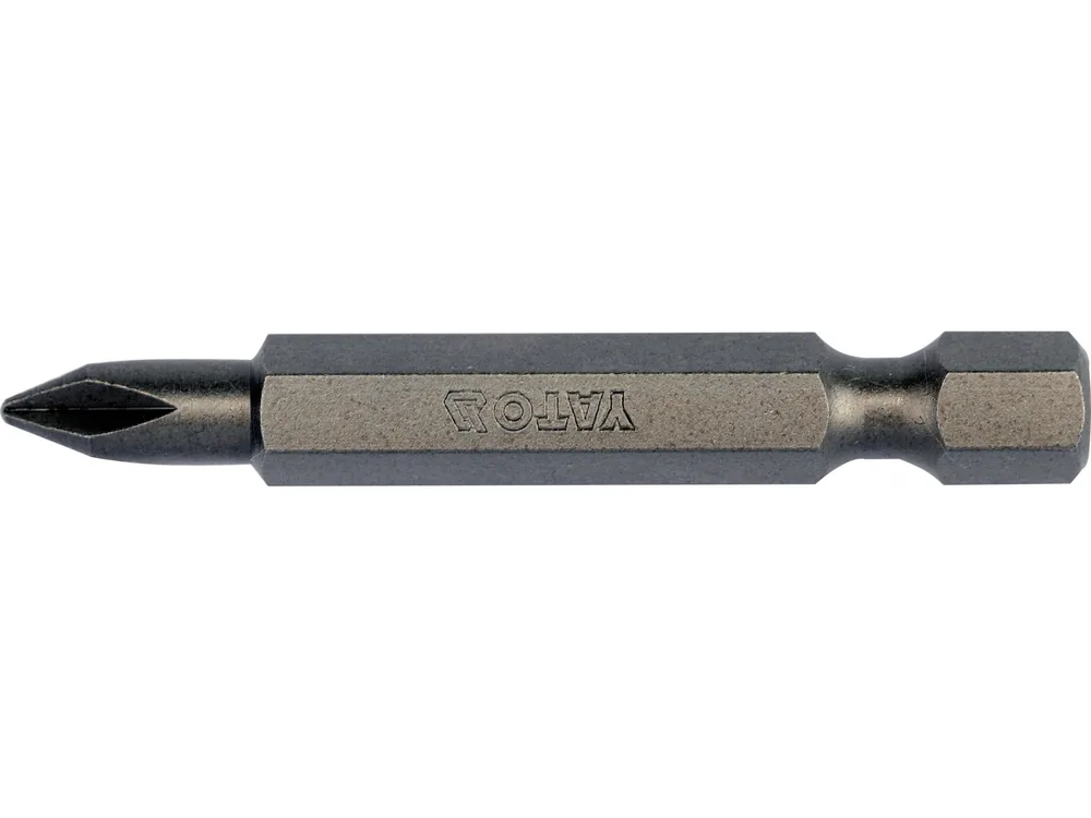 Насадка викруткова YATO : "Philips" PH1 x 50 мм. HEX 1/4". 10 (Уп/Шт.)