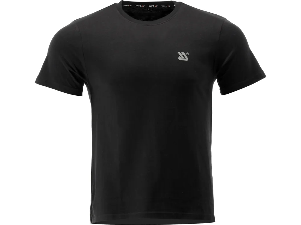 Футболка серії BASIC чорна YATO, розм. 3XL/ вис- 82 см х 65 см, 100%- бавовна