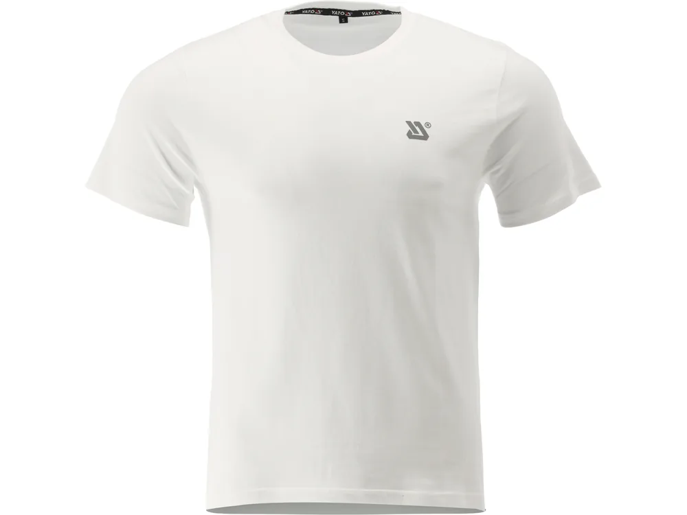 Футболка серії BASIC біла YATO, розм. S/ вис- 66 см х 48 см, 100%- бавовна