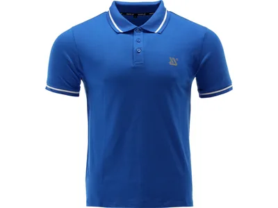 Футболка ПОЛО синя YATO, розм. 3XL/ вис- 82 см х шир- 65 см, 100%- бавовна
