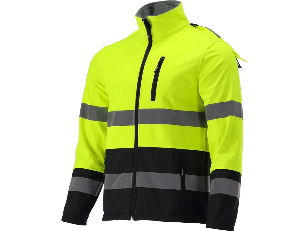 Куртка SOFTSHELL світловідбивна YATO розм XL; 3 кишені ріст- 180-184 см 100%- поліест
