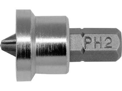 Насадка викруткова для гіпсокартону YATO : "Phillips" PH2 х 25 мм. HEX 1/4". 20 (Уп/Шт.)