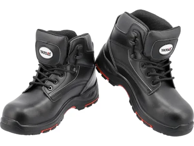 Черевики робочі шкіряні YATO TARAN S3, розм. 40, з поліуретан. підошвою(DW)