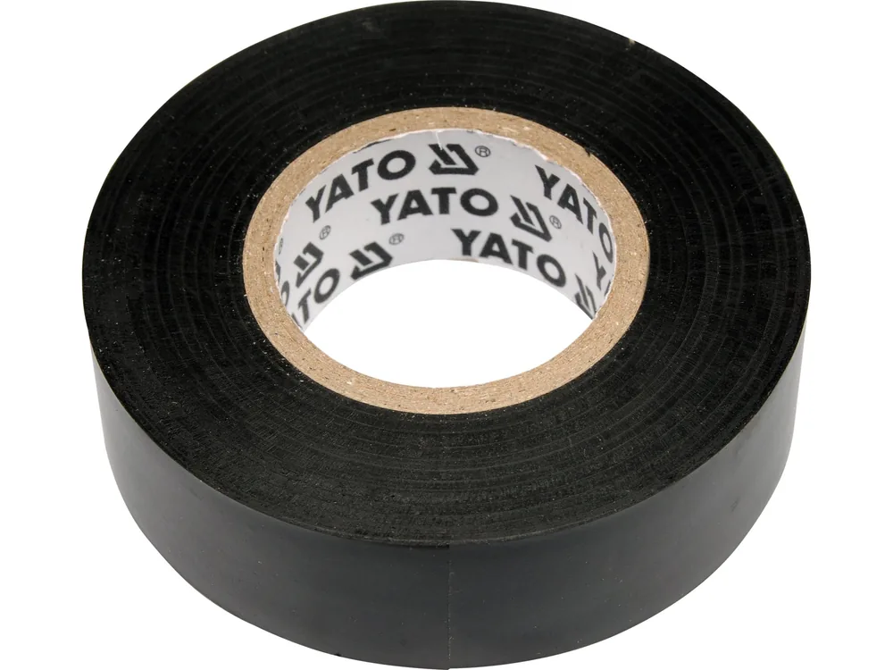 Ізолента YATO 19мм х 20м чорна