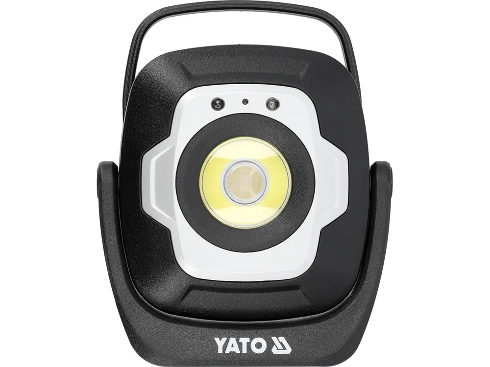Прожектор діодний, переносний YATO, 10Вт, 1200/ 600/ 100 Lm 3 режими, живл.- акумул. 3,7 В, 4,4 АГод