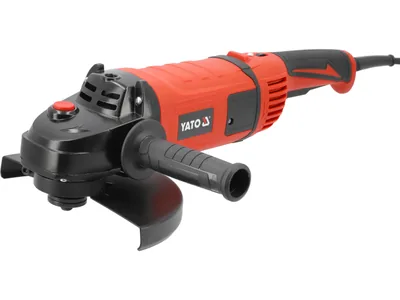 Шліфмашина кутова YATO 230V Ø= 230 мм. М14 P= 2600 Вт, рег/об. 2800-6500 об/хв,