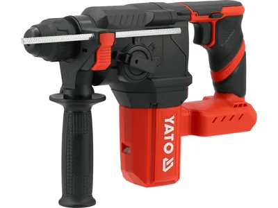 Перфоратор акумуляторний YATO SDS+ Li-Ion 18 В J=2.5 Дж, Ø≤22 мм в бетоні,3 режими (БЕЗ АКУМУЛЯТОРА)