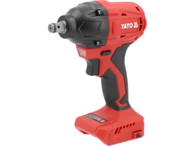 Гайковерт ударний акумуляторний безщітковий YATO:18 В Li-Ion,квадрат 1/2",350Нм(БЕЗ АКУМУЛЯТОРА)