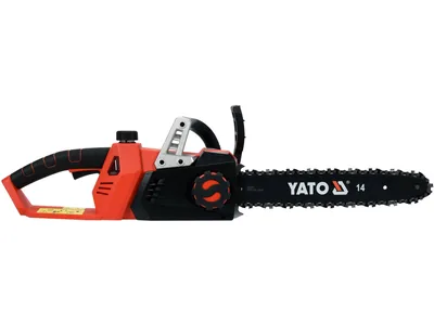 Пила ланцюгова акумуляторна YATO : 36 В (2 x Li-Ion 18 В), шина- 14"/35 см (БЕЗ АКУМУЛЯТОРА)