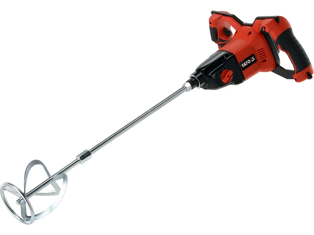 Міксер від акумулятора YATO Li-Ion 18V, кріпл. М14, 2 швидк до 450/750 об/хв, вставка Ø= 120мм БЕЗ А