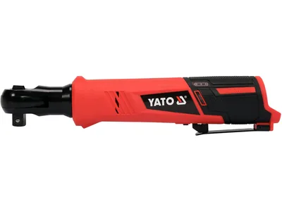 Тріщатка ударна акумуляторна безщіткова YATO: Li-Ion 12 В, квадрат 1/2", 80 Нм(БЕЗ АКУМУЛЯТОРА)