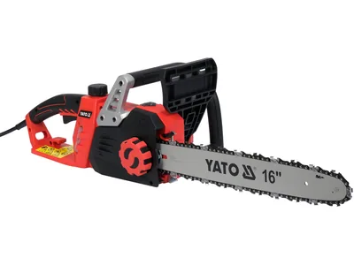 Електропила ланцюгова YATO: 2 кВт, шина- 16"/40 см, 56 ланок