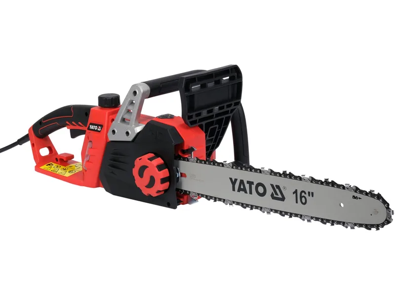 Електропила ланцюгова YATO 2,4 кВт, шина 16"/40 см. 56 ланок