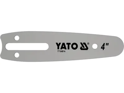 Шина для пили YATO l= 4"/ 10 см (26 ланок) .Т-0,043" (1,1 мм)для ланцюгів YT-828135, YT-828136