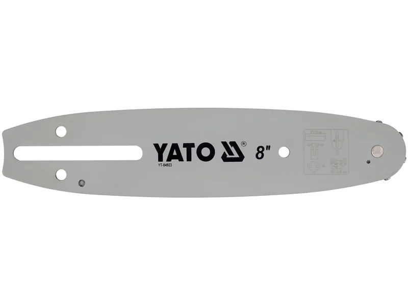 Шина для пили YATO l= 8"/ 20 см (33 ланки)3/8" (9,52 мм)Т-0,322" (8,2 мм)для ланцюгів YT-849479
