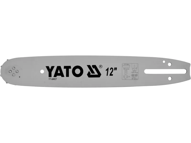 Шина для пили YATO l= 12"/ 30 см (44 ланки)3/8" (9,52 мм).Т-0,05" (1,3 мм)---YT-84949, YT-84960