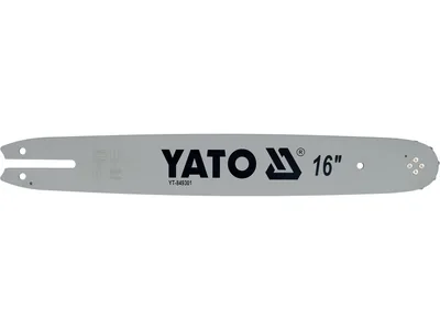 Шина для пили YATO l= 16"/ 40 см (55 ланок)3/8" (9,52 мм)Т-0,05" (1,3 мм) для ланцюгівYT-849529