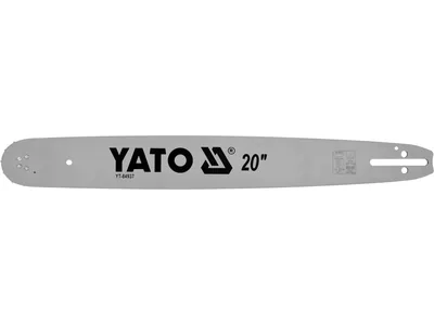 Шина для пили YATO l= 20"/ 50 см (76 ланок)Нап.Тов-0,322" (8,2 мм)для ланц---YT-84944, YT-84963