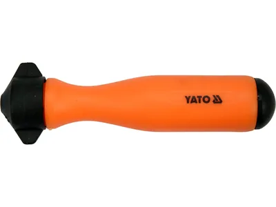 Ручка для напильника YATO : Ø= 4.8 мм. з різьбовим фіксатором, поліпропіленова (YT-85027)