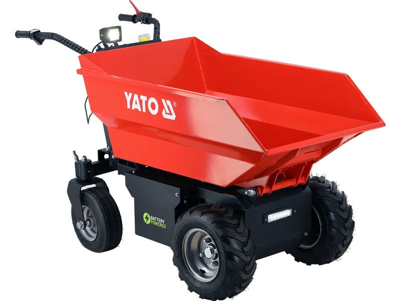 Самоскид-міні YATO P= 1 кВт, від акумул. свинц-кисл- 48 В, 32 АГод вантажопід- 500 кг, швидк.- 5,3