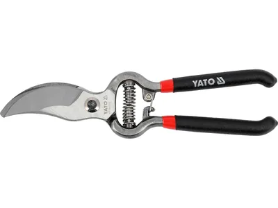 Секатор ножичний YATO до гілок Ø≤ 20 мм l= 230 мм, з кованими лезами