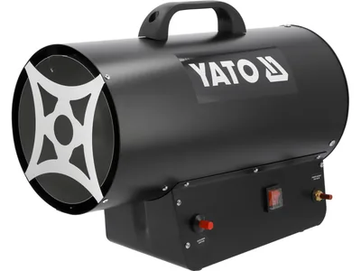 Нагрівач газовий YATO : 30 кВт, 230В,  70 Вт.  650 м³/год